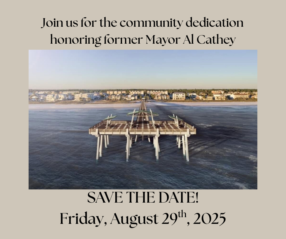 Mexico Beach pier dedication, Al Cathey Municipal Pier, Mexico Beach FL events, Gulf Coast community, Hurricane Michael recovery, Florida Panhandle